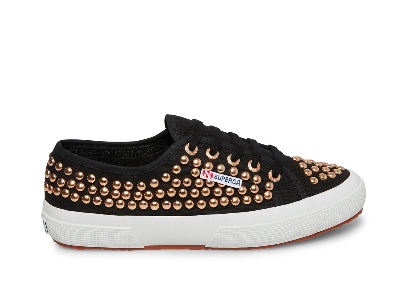 Superga Sneakers Womens - 2750 Cotstuds1w - Black - ADTWS2716